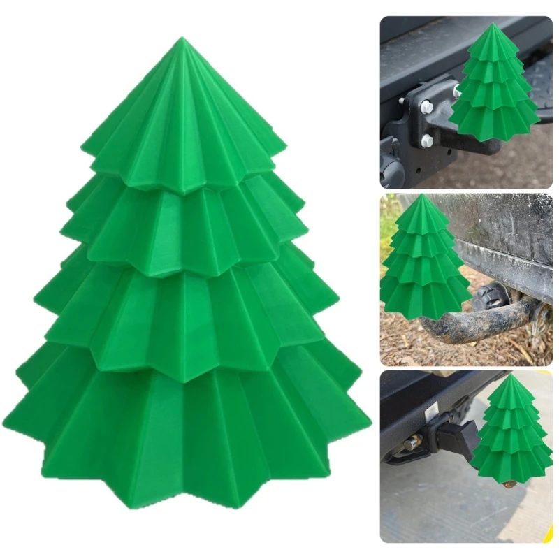 D0UC Weatherproof Trailer Hitch Protector Decoration Accuracy Crafted Plastic Cover Prevents Corrosion Perfect Holiday Gift