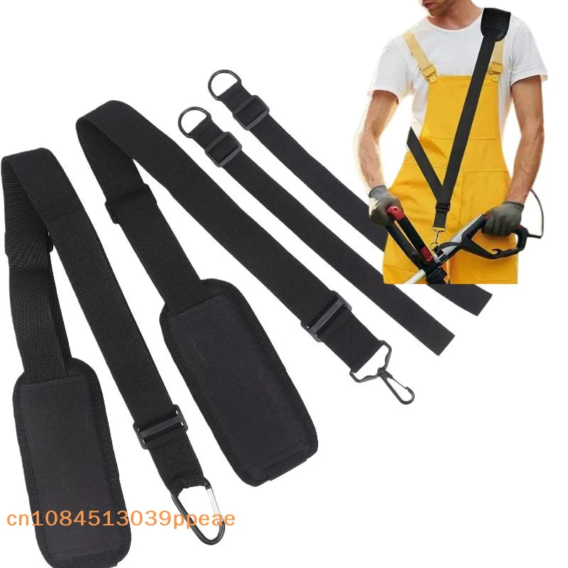 

{QTG333} 1 Pc Nylon Harness Adjustable Shoulder Strap For Grass Trimmer Pruning Machine Gardening Tools