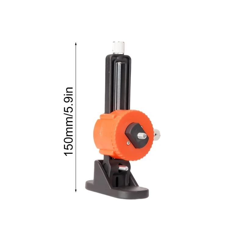 

652F Fine Tunings Bracket Lasers Level Adapters, 1/4"-20 Male Threaded L-Shaped Pivoting Base Adjustable Support