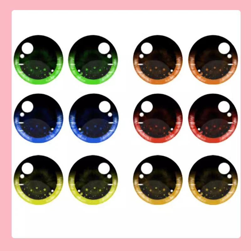 Fursuit Furry Head eyes Eyeball Furryfandom Kigurumi Kemono Cosplay 5cm-8cm Eye Pupil Accessories Animal Dust Net Eye Slices