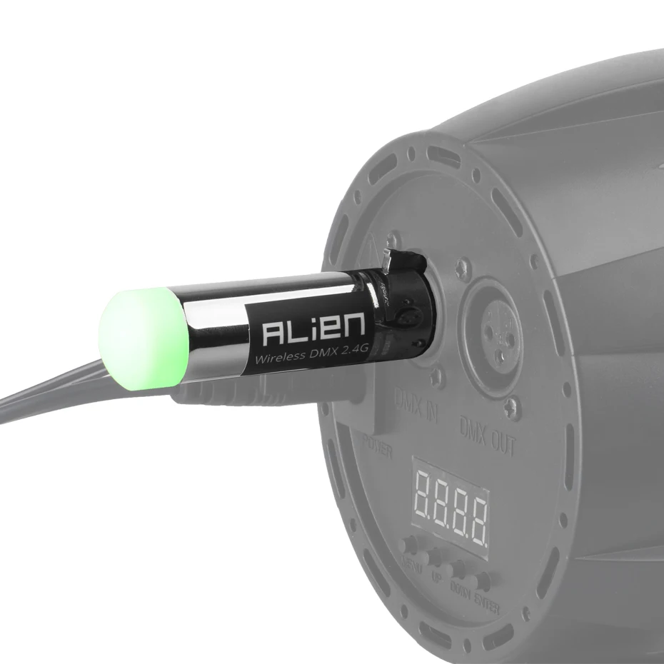 ALIEN DMX 512 Dfi DJ диско 2,4 ГГц беспроводной передатчик приемник 400 м контроллер для вечеринки музыкального клуба DMX светодиодные сценические