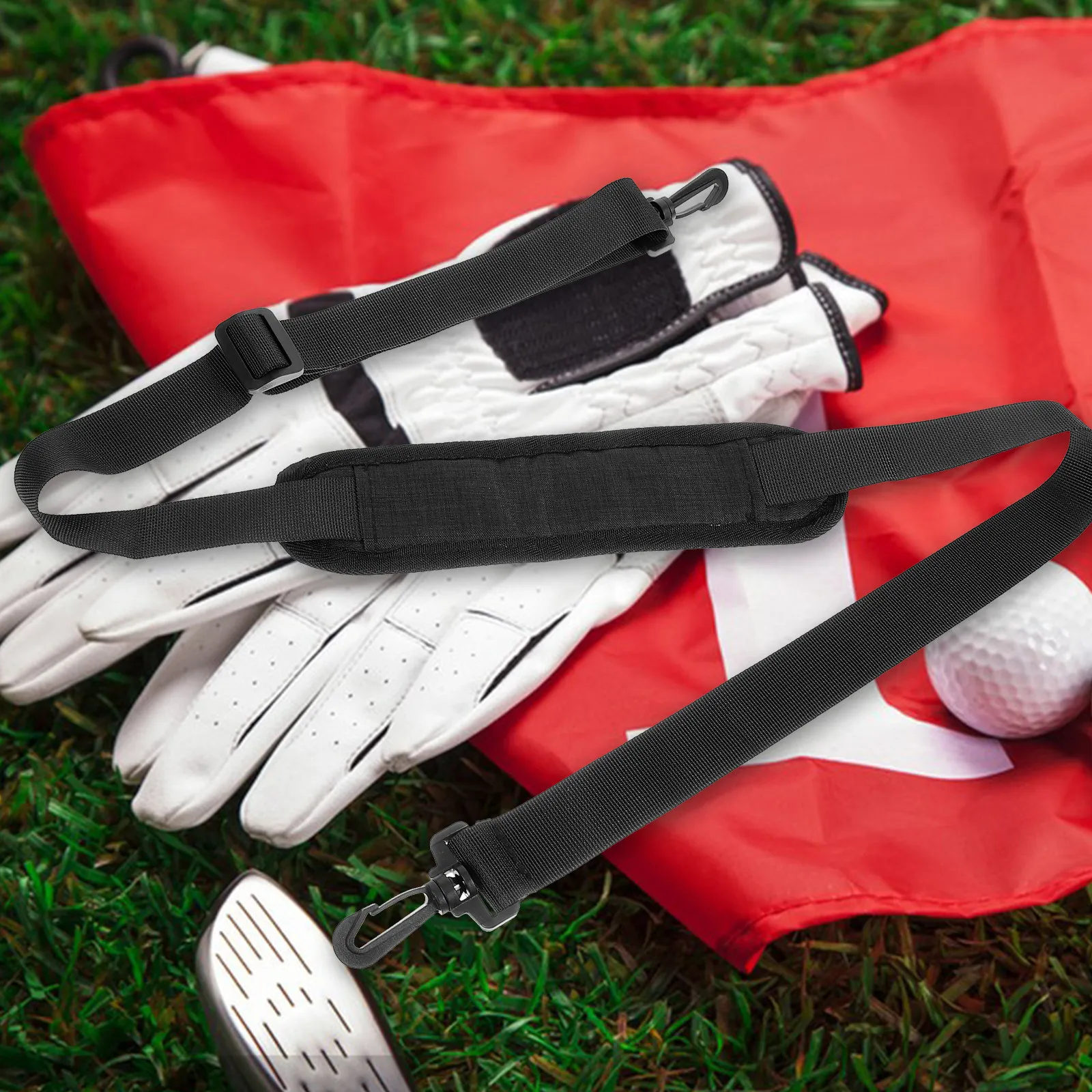 

Adjustable Golf Bag Shoulder Strap Replacement Padded Universal Golf Cart Strap Comfortable Fit Shoulder Straps for Bags