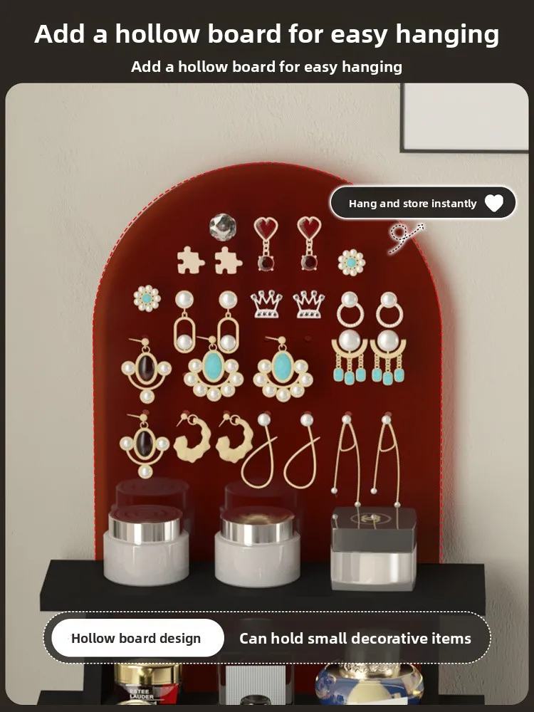 خطوة مثل سطح المكتب عرض المجوهرات حامل القرط ثقب المجلس معلقة Ra Nelace سوار الفن Crts وضع الوقوف #2