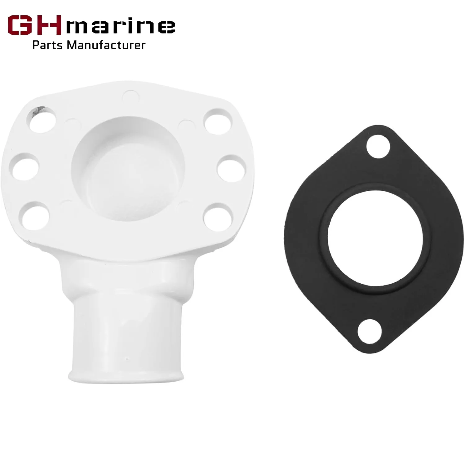 832846 Water Inlet Hose Connection with Seal Fit for 814356 Fit for Volvo Penta Sterndrive Diesel Engine