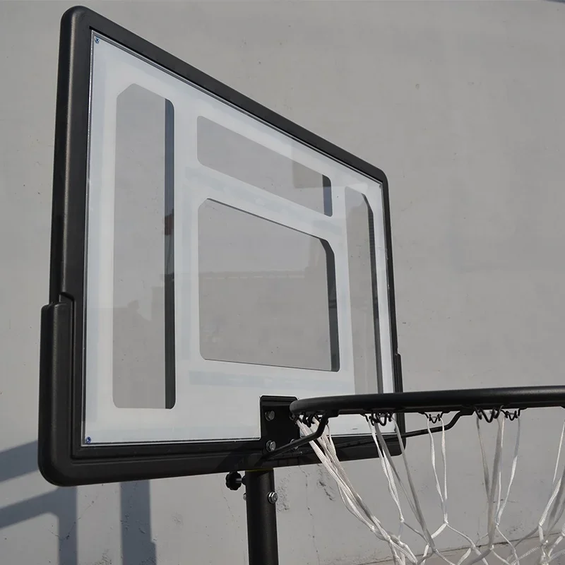 Portable Basketball Hoop Stand With 32*23Inch Basketball Backboard Outdoor For Sale