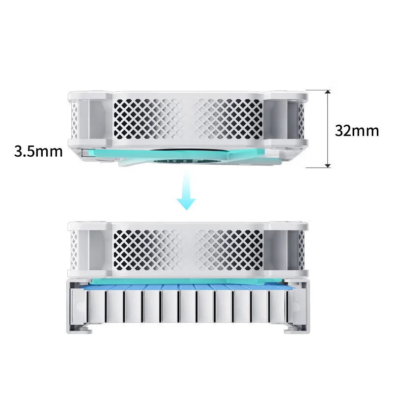 JONSBO HXW-360 화이트 워터 쿨러, ARGB 고성능 올인원 수냉식 CPU 쿨러, 인텔 LGA1700 115X 2011 AM4 AM5 용