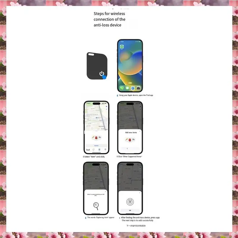 

2025 Wireless Charging Smart Tag Wallet Tracker For Find My Wallet Anti-Loss Card IPX68 Waterproof Tracker,Wireless Chargi