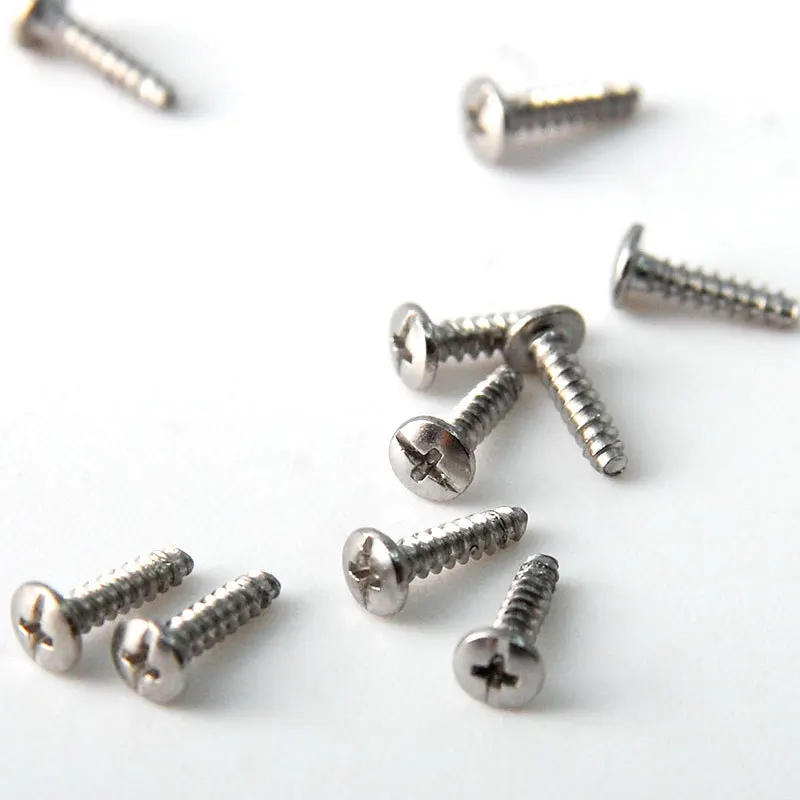 5PCS Stainless Steel Watch Back Cover Screws for Casio for GA-110/120/150 DW6900/5600 Replacement Watch Case Repair Screws