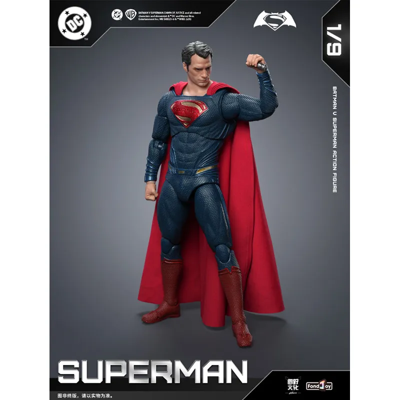 Fondjoy DC Superman Action Figure One Ninth Scale Articulated Collectible Official Licensed Batman V Superman Dawn Of Justice view 4