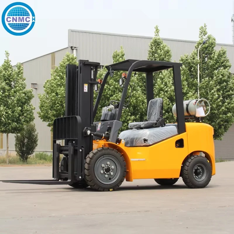 Mini Fuel Forklift 2 Ton Rated capacity Fuel Forklift High Capacity Customizable Fork Lift CE Certification Forklifts Warehouse