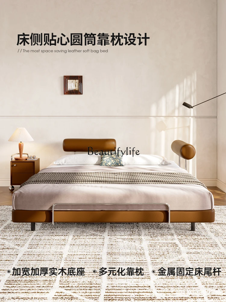 2025 new old furniture pillow movable to help get up solid wood nursing bed