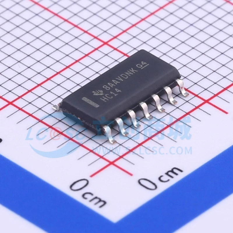 10PCS/LOTE SN74HC14DR 74HC14DR 74HC14 HC14 SOP-14 100% New and Original IC