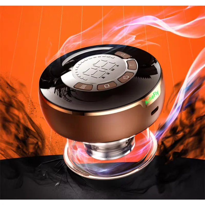 2025 الكهربائية غوا شا مدلك شفط التدفئة العلاج العلاج الطبيعي ميريديان التجريف كشط فراغ الحجامة