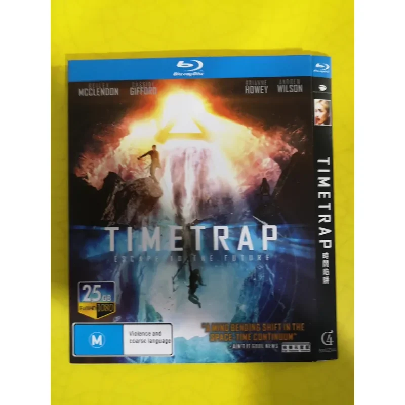Brand New Blu-ray Disc Movie Time Trap High Definition Video Collection