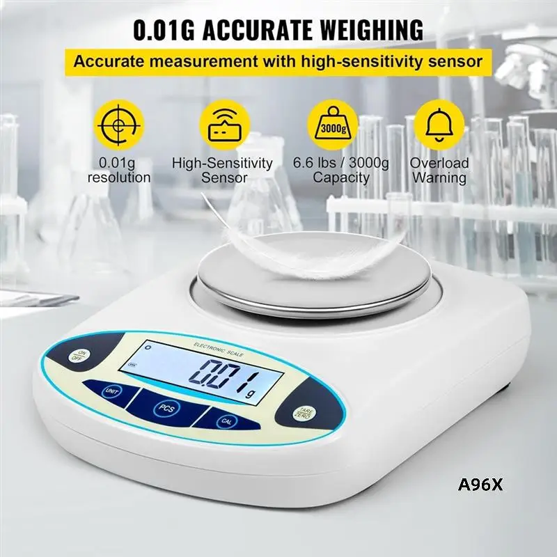 

13 Units Conversion Lab Analytical Balance Digital High Precision Scale High Precision For Beginners DIY Use