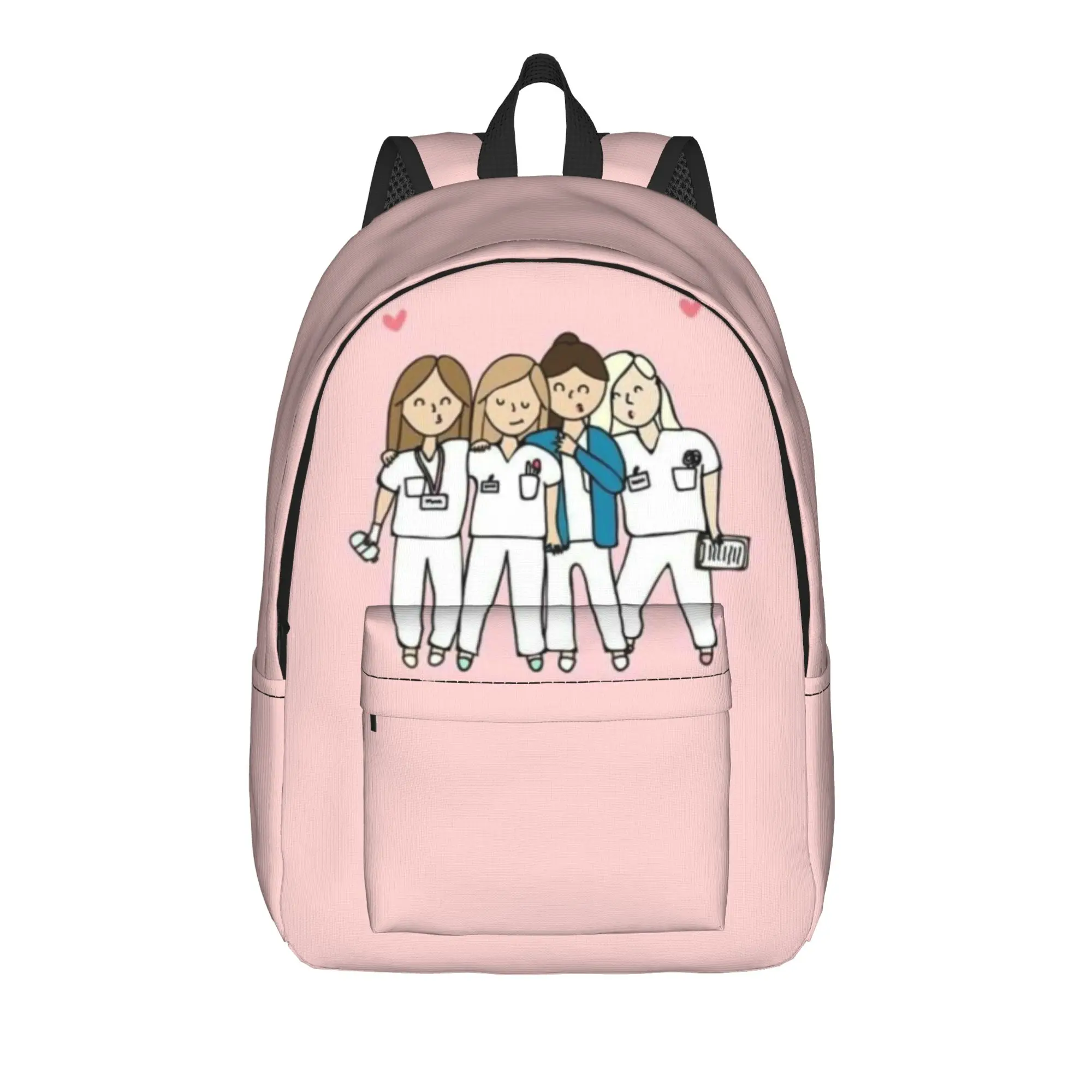 Enfermera En Apuros Doctor Nurse Medical Backpack  Pretty Backpacks Boy Travel Big High School Bags Designer Rucksack