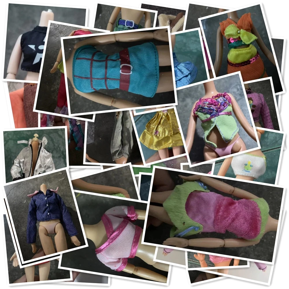 Conjunto de ropa de muñeca de alta calidad para niñas, ropa informal suave, traje hecho a mano, ropa de muñeca, juguetes para niñas, 13