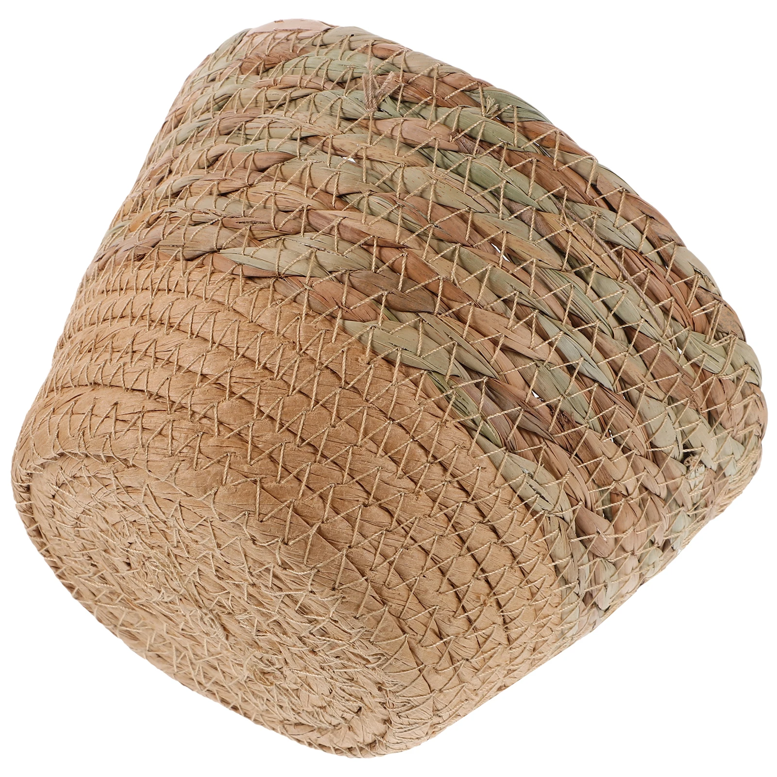 

Woven Flower Pot Seagrass Planter Basket Decorative Storage Indoor Plants Grass Home Gardening Accessories Practical