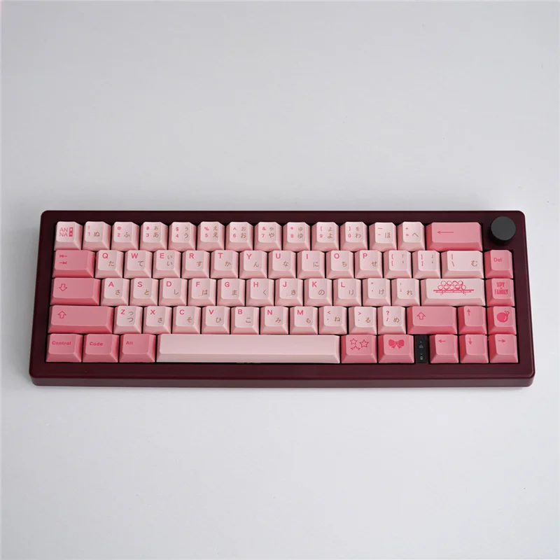 

New Arrival Arnia Cherry Profile Keycap PBT Material Sublimation 143 Keys For 64/6875/82 Mx Switch Mechanical Keyboard