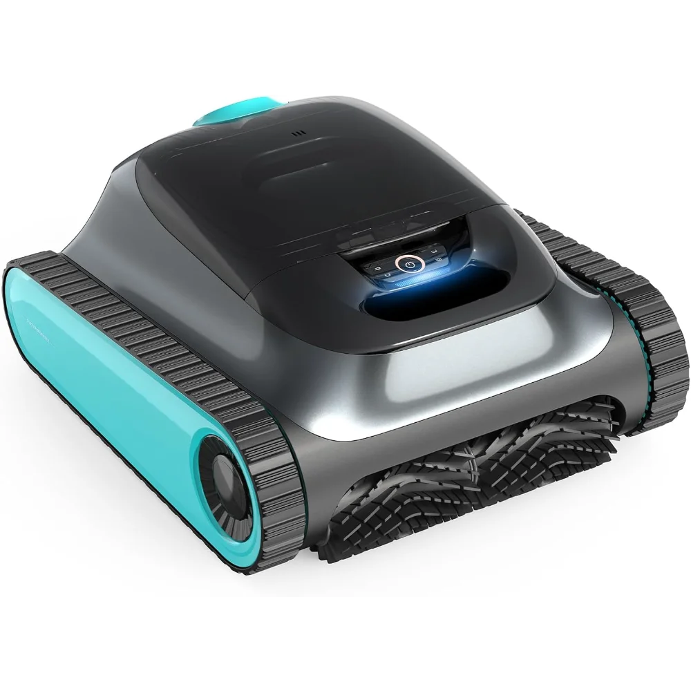 Cordless robot pool cleaner, a pool vacuum cleaner used for cleaning underground pools, walls, and water lines