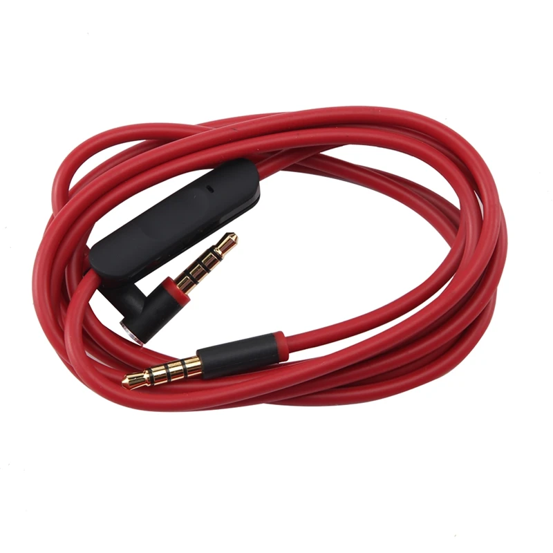 

ABYC Replacement Audio Cable for Beats By Dr Dre Headphones with in Line Mic for Studio/Executive/Mixr/Solo/Wireless/Pro