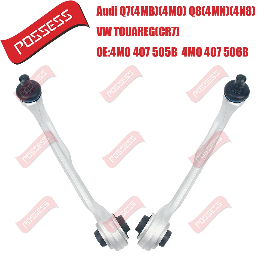 

A Pair of Front Upper Suspension Straight Control Arm For Audi A6 C8 A7 4KA A8 4N2 4N8 Q7 4MB Q8 4MN TOUAREG CR7 Cayenne 9Y0