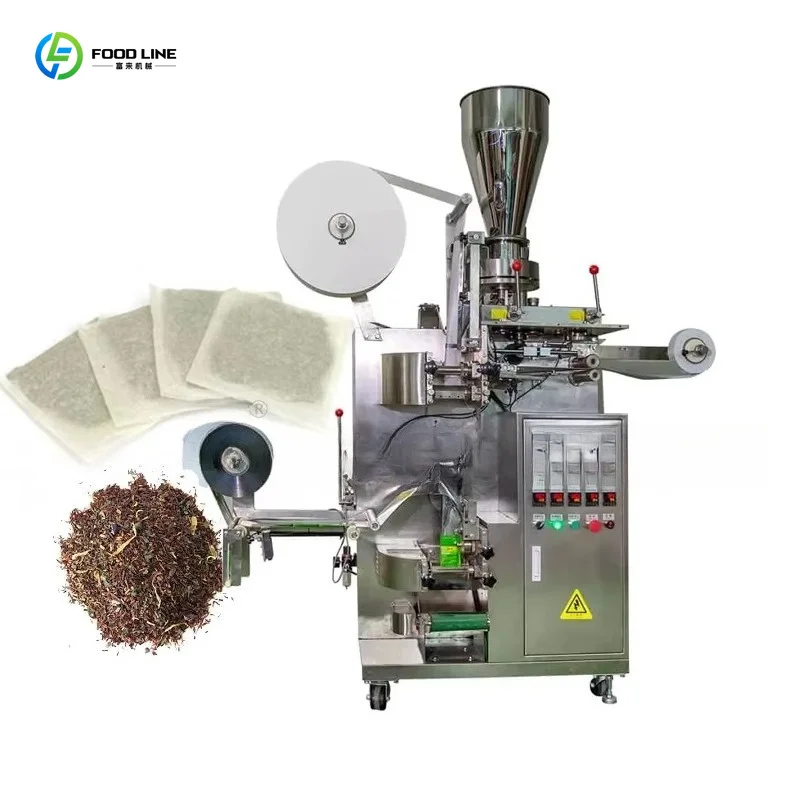 Customized Multifunctional Automatic Tea Bag Machine Triangle Inner Outer Bag Integrated Packaging System