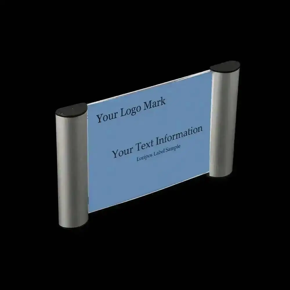 1pcs Aluminium Landscape Indoor Horizontal Wall Mount Sign Holder Room Door Signage Display Info