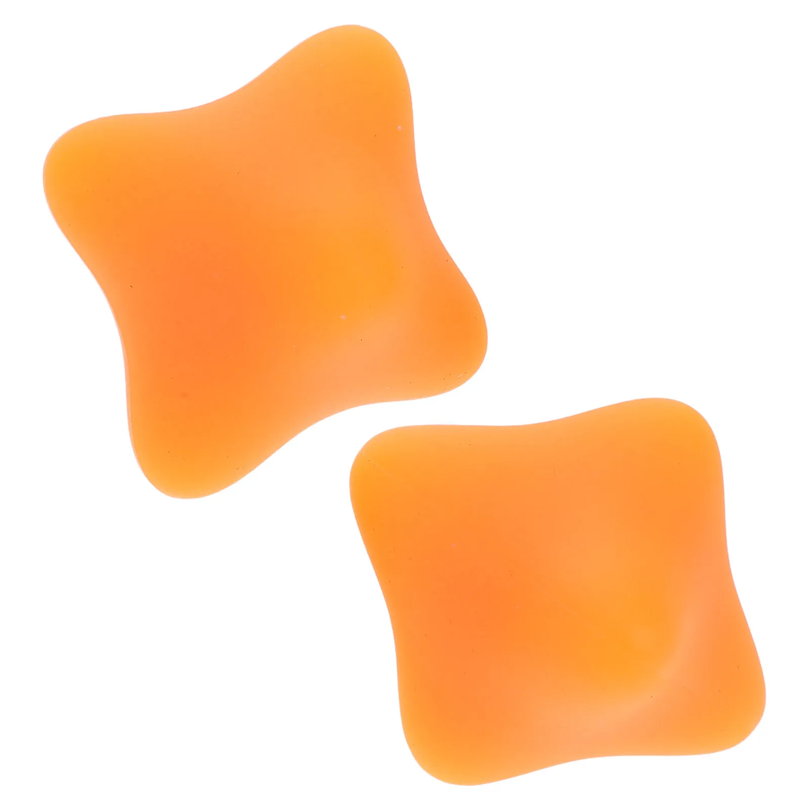 

2Pcs Hexagonal Silicone Grip Strengthener Balls Hand Exercise Therapy for Seniors Office Workers Finger Strength Balls