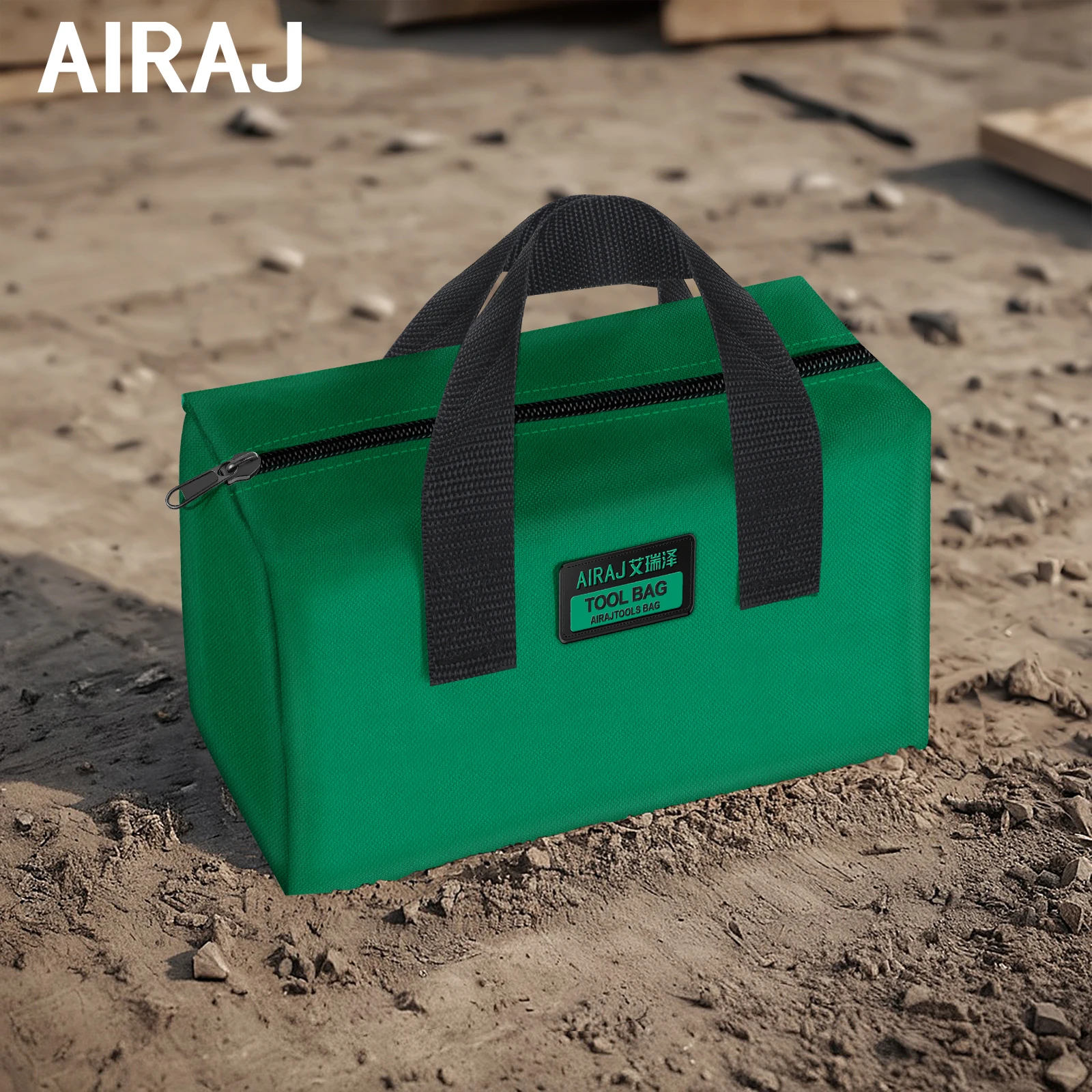 AIRAJ Electrician Tool Bag Multi Functional Strong and Durable Oxford Thickened Woodworking Storage Portable Handheld Bag