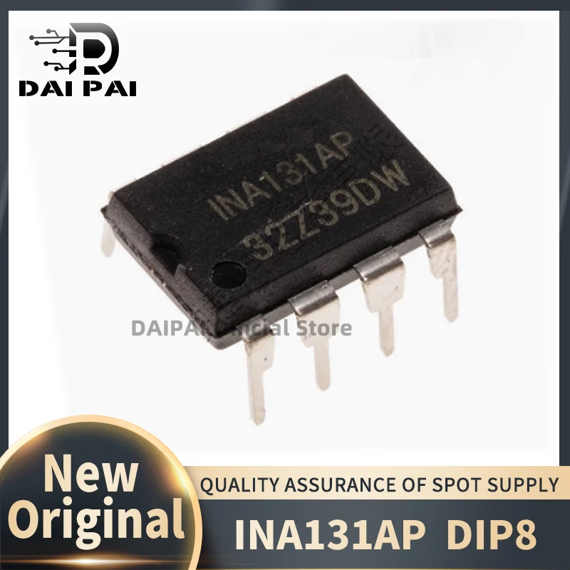 (5Pcs-10Pcs/Lot) 100% New original INA131AP INA131 DIP8 Instrument Amplifier Chipset