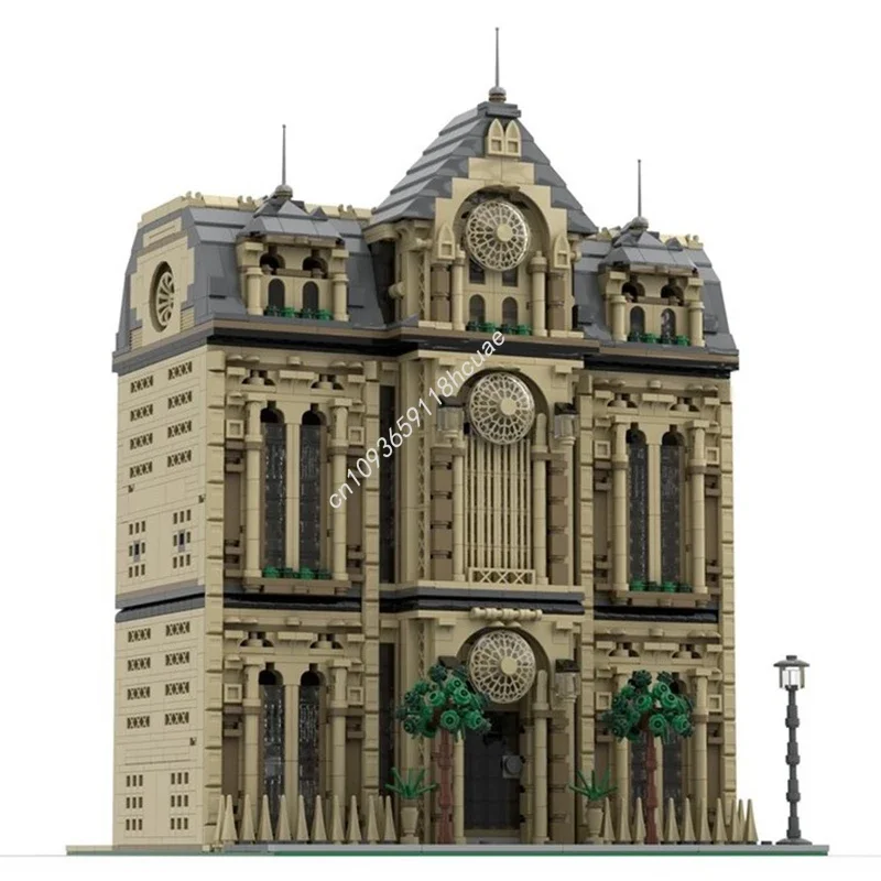 

3987pcs MOC The Consulate Modular Buildings Building Blocks Constructing Plastic Educational Creative STEM Christmas toy Gift