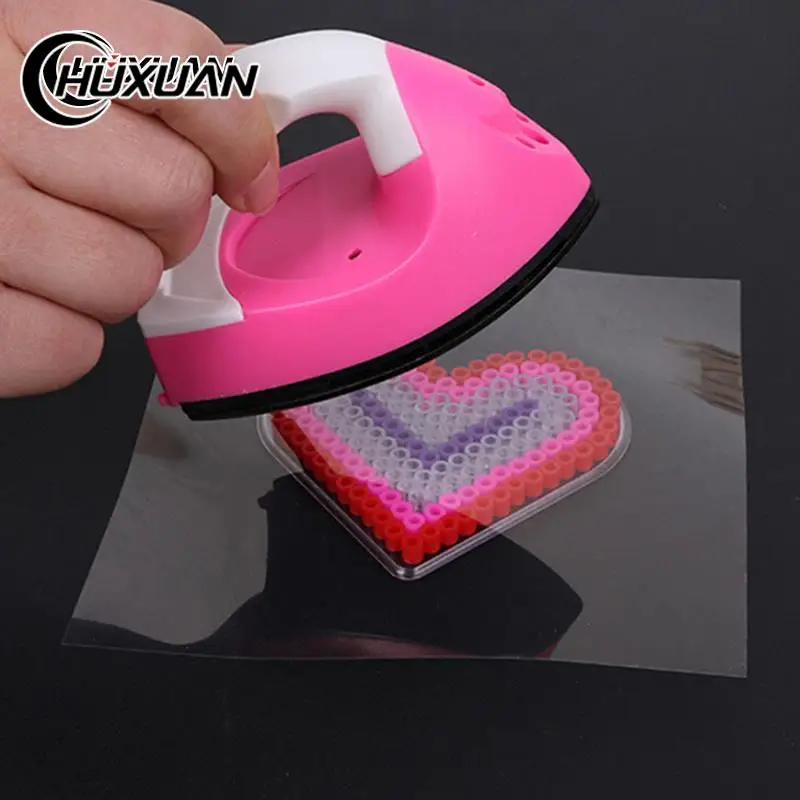 US EU Plug Mini Eectric Iron DIY Craft Hot Fix Rhinestone Iron Map Special Creative Hama Beads Hand Making 3D Puzzle DIY Iron