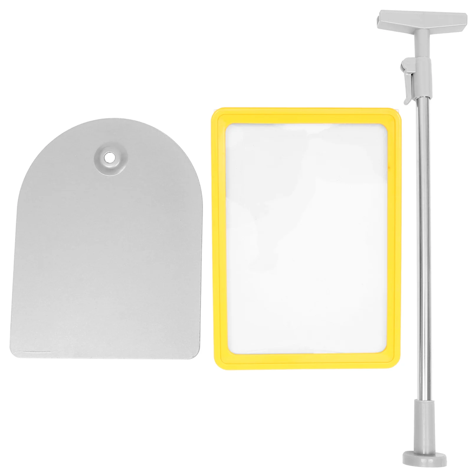 Display Shelf Stand Price Board Vendor Holders for Tag Rack Multi-function Sign Clip Supermarket Supply White Shopping