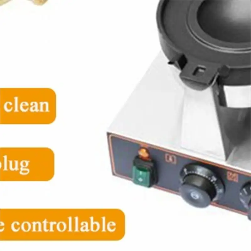 Electric Ice Cream Waffles UFO Burger Maker Hamburg Gelato Panini Press Machine Sandwich Press Maker