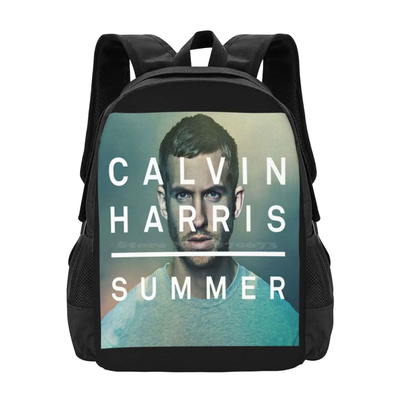 Summer Hot Sale Schoolbag Backpack Fashion Bags Calvin Harris Logo Calvin Harris Tour Calvin Harris Dj Logo Calvin Harris Dj