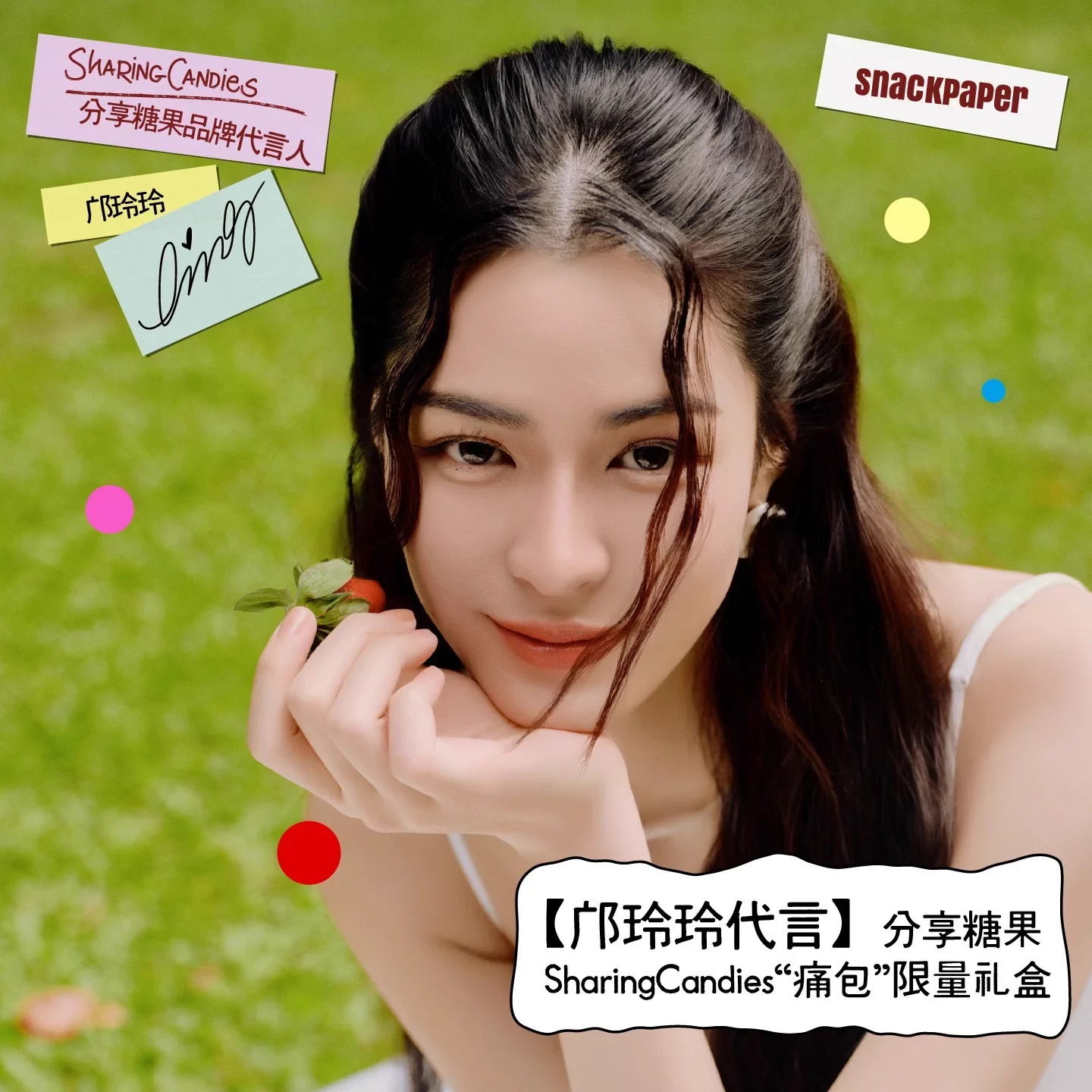 

Lingorm Snackpaper goods set card bag official original