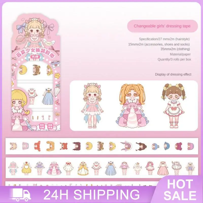 Pocket Girl เหมาะสําหรับการงานหัตถกรรมที่สร้างสรรค์ คุณภาพสูง ทนทาน ดีไซน์สดใสและสะดุดตา ไดอารี่สี Washi