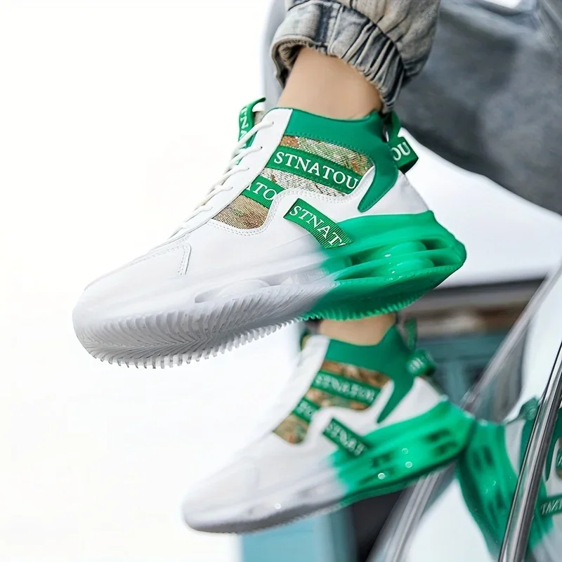 أحذية رجالية لزيادة الطول وخفيفة الوزن ومتعددة الاستخدامات وبسيطة للأب أحذية عصرية للرجال والنساء أحذية الخريف والشتاء للأزواج نفس Tr #6