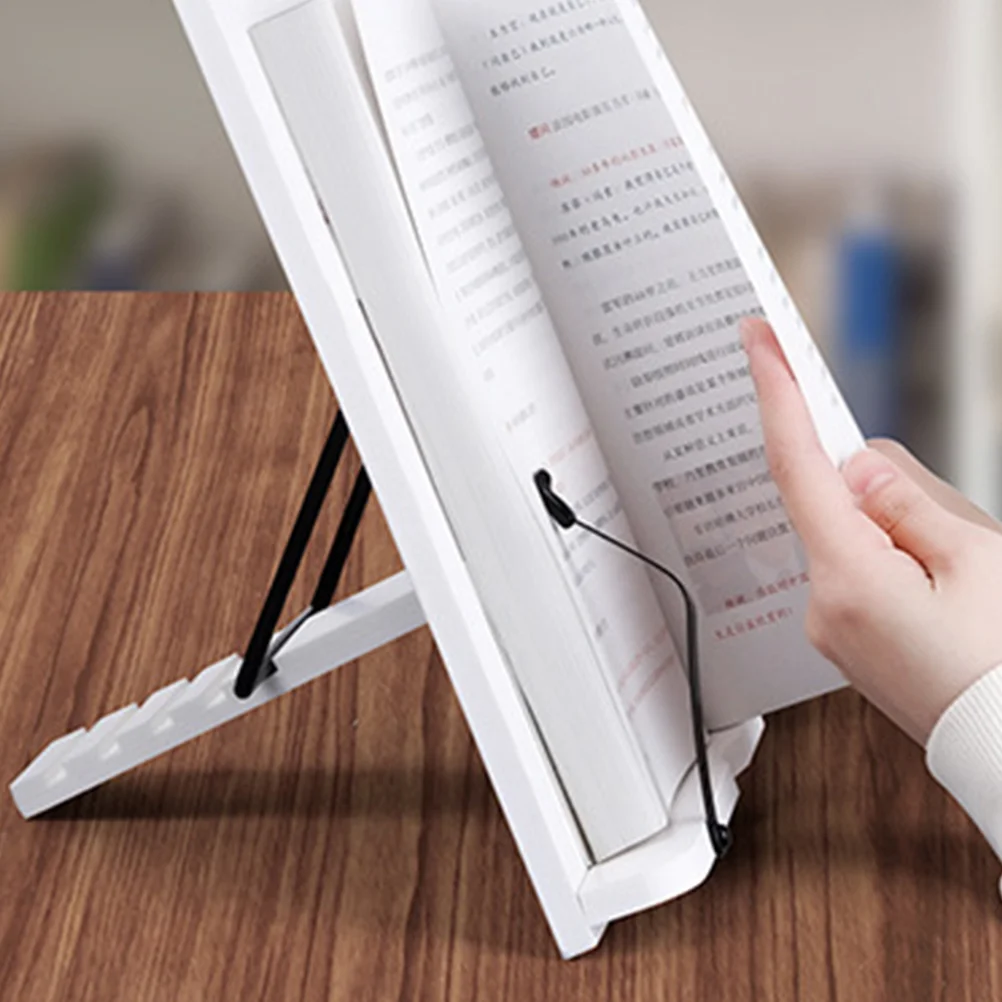 

Adjustable Wooden Display For Textbooks Cookbooks Reading Book Textbook Stand Holder Display Stand Wood Book Holder