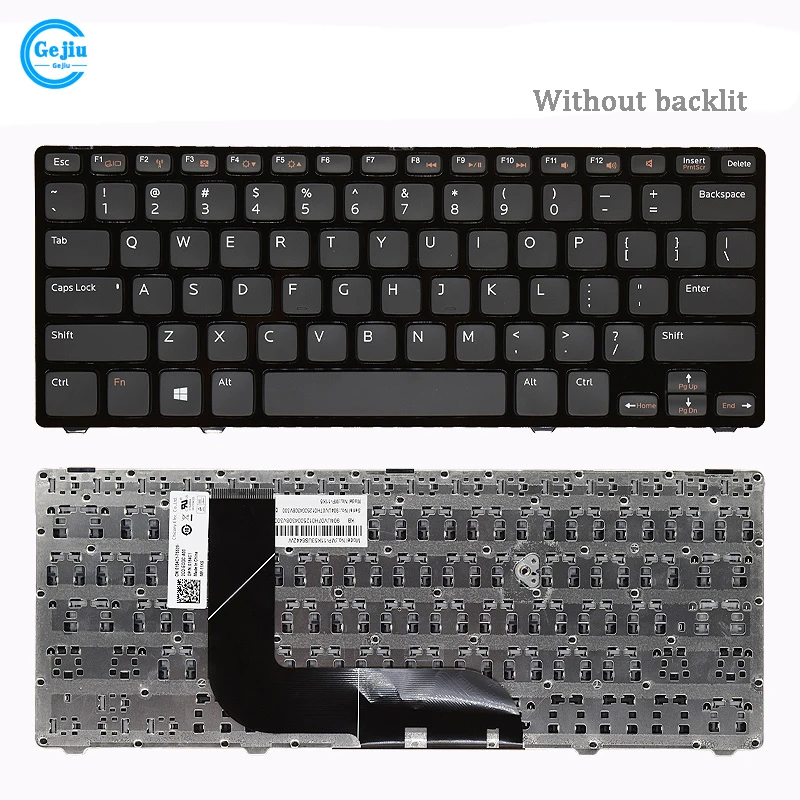 New Original Laptop Keyboard For DELL INSPIRON 14Z-5423 5323 V3360 P31G P35G