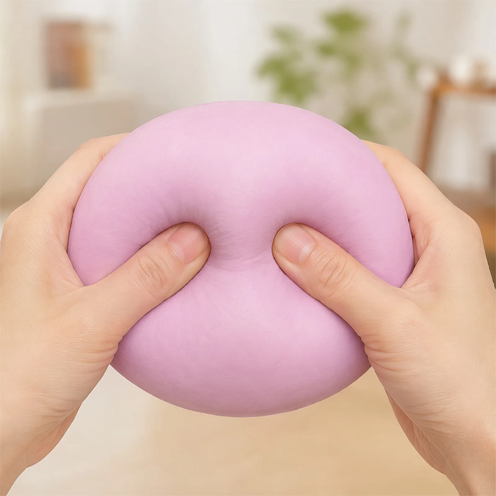 10cm Simulated Mochi Squeeze Toys Super-Sized Anti-Stress Balls Sensory Decompression Gifts for Party Favors & Holiday Gifts
