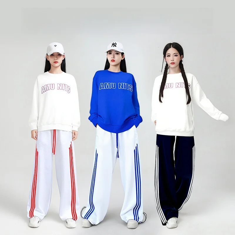 

Современный джазовый танцевальный костюм Fitn Cetition, осенне-зимняя спортивная одежда для взрослых и женщин