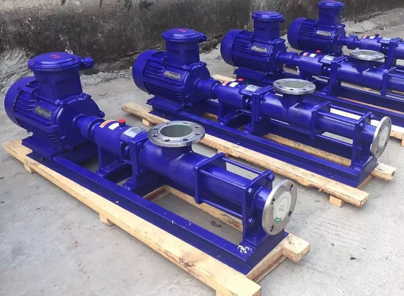Factory Sale High Pressure Single Screw Pump Slurry Progressive Cavity Pump for High Viscosity Liquids