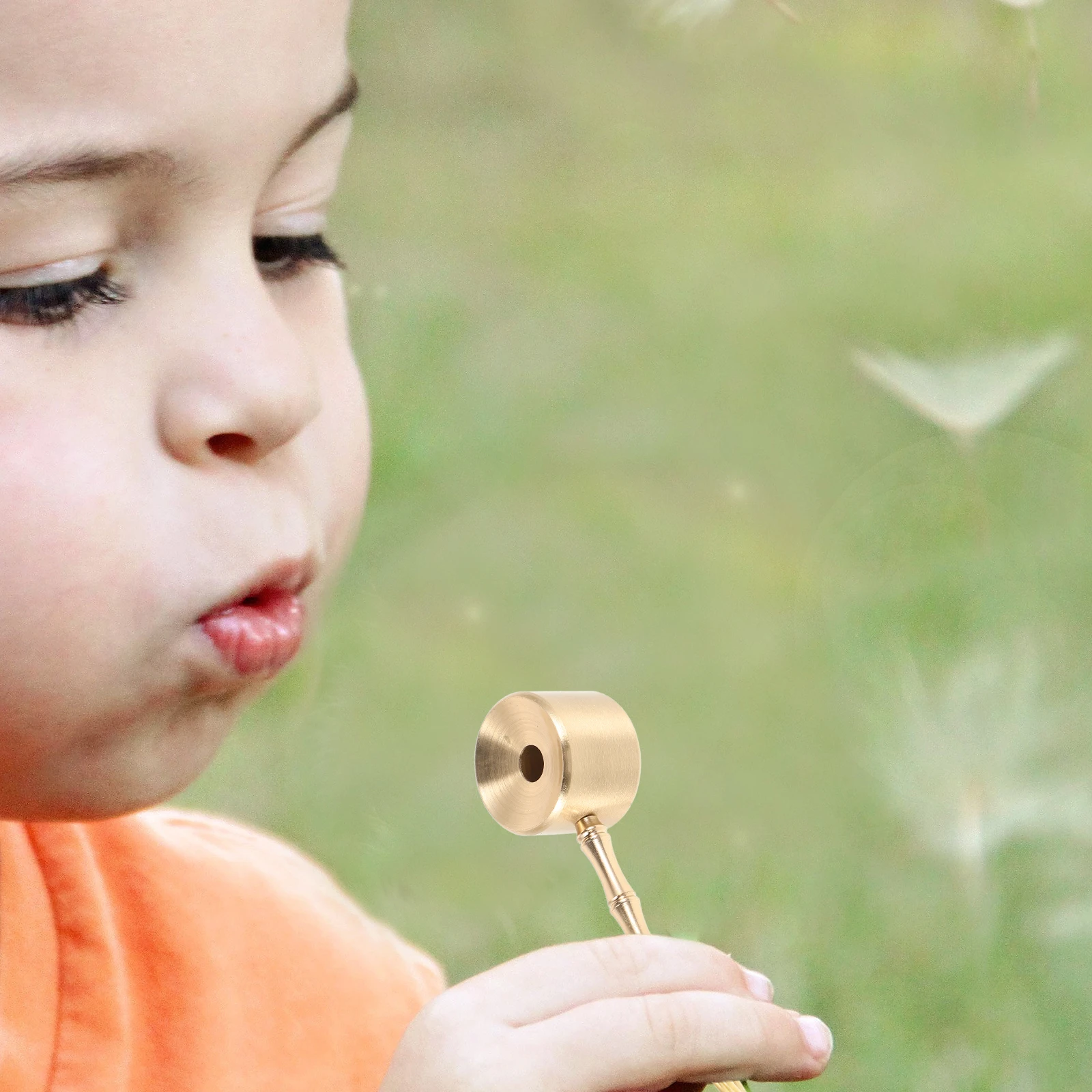 

Bird Whistles Brass Hunting Survival Noise Maker Training Whistle Outdoor Soundproof Pendant Keychain Clear Call