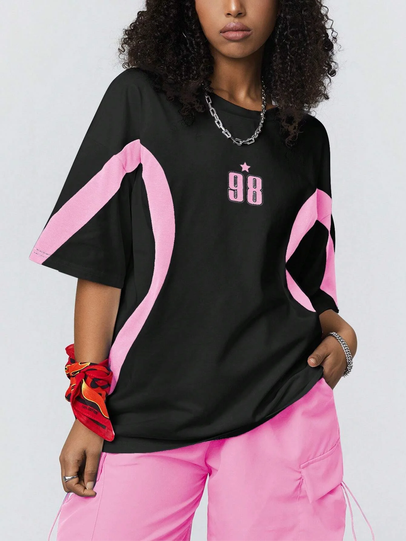 Women\'s Sports Jersey 3D Printed Sports Shirt Short Sleeved T-shirt Fashionable Breathable Quick Drying Plus Size Loose Top