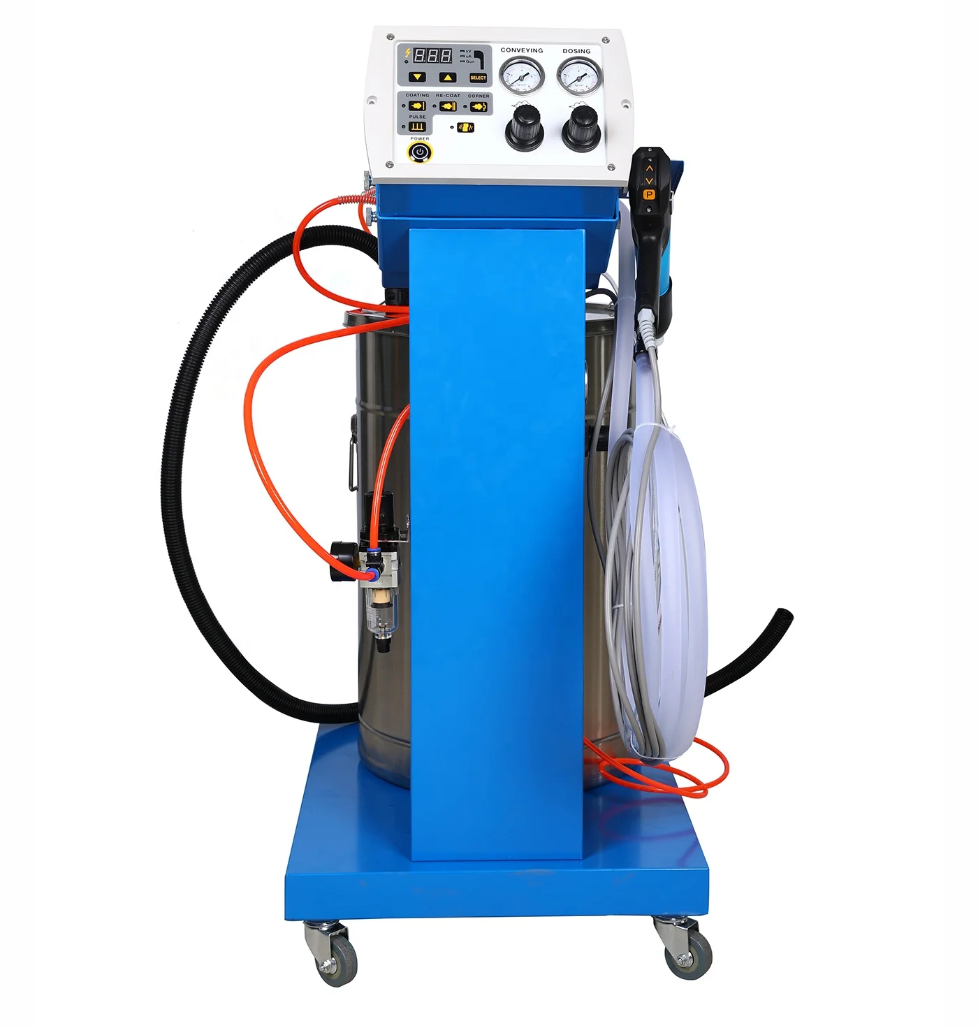 

Wanxin WX-K1 Hopper Feed Manual Powder Coating Booth Plastic Substrate High Efficiency Low Cost 220V/110V AC Long Service Life