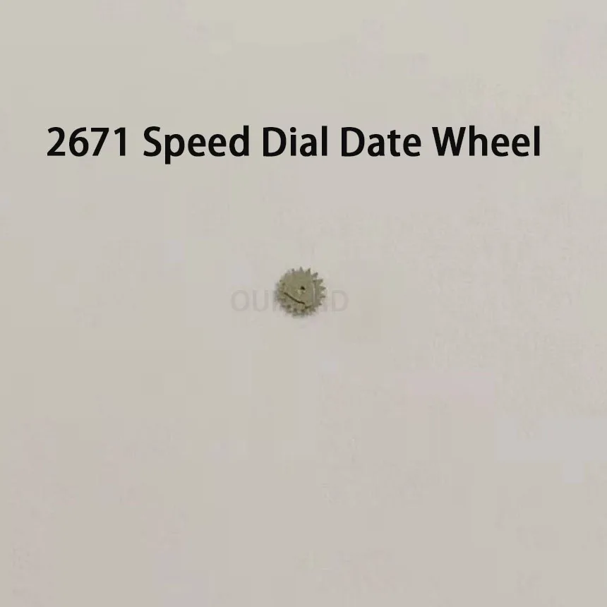 Original geeignet für 2671 bewegung kalender rad kalender kleine über rad schnell zifferblatt kalender rad Original demontiert par