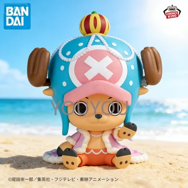 En Stock BANDAI Original BANPRESTO One Piece Sofvimates Figura de Anime Chopper Bepo Karoo Muñeco de Anime 13cm