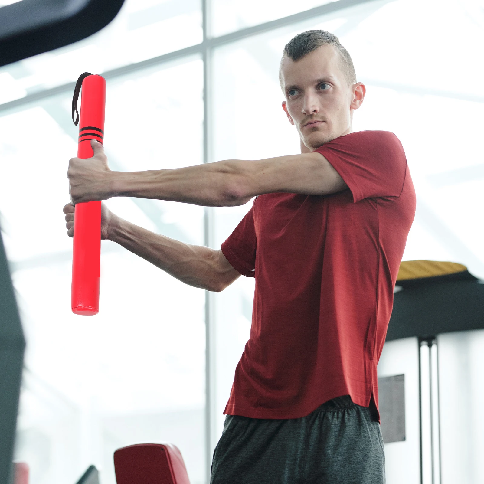 

Boxing Stick Target Punching Hand Sticks Kickboxing Strike for Taekwondo Karate MMA Training Red Kids Precision